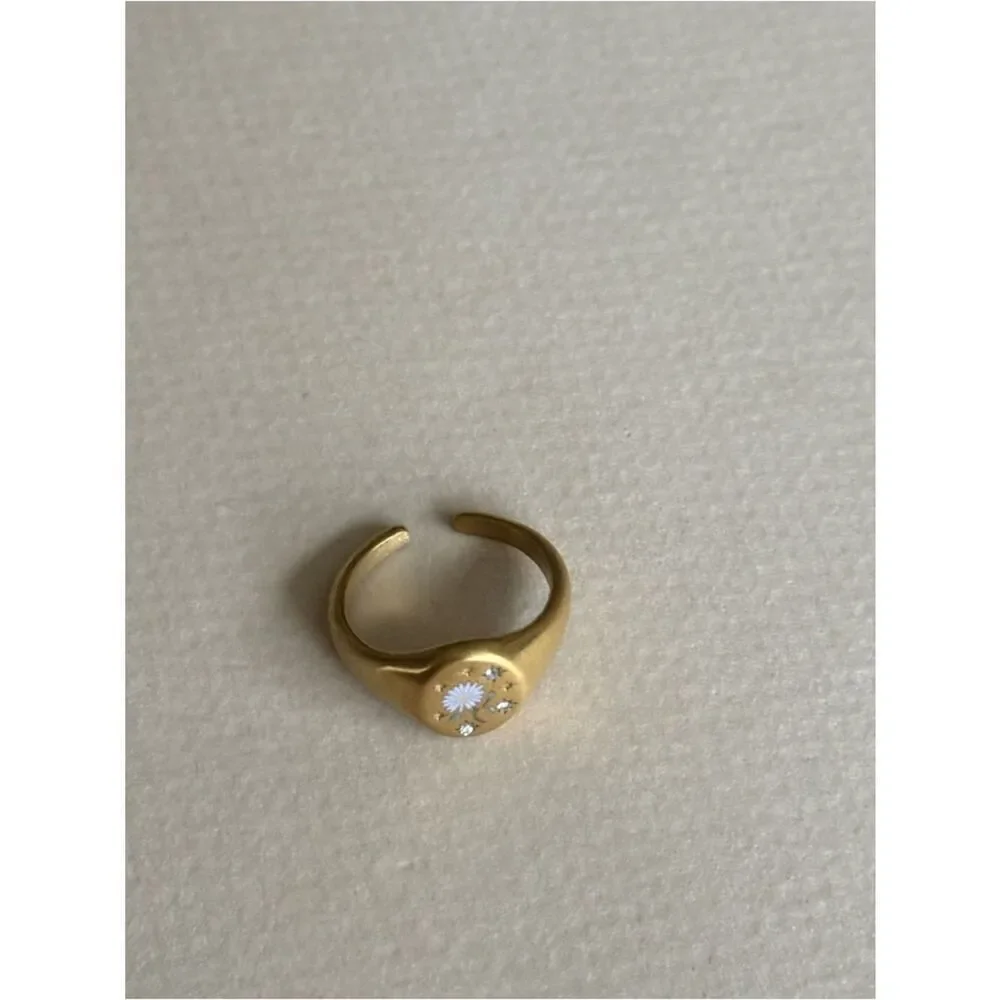 Boho flower ring N1996